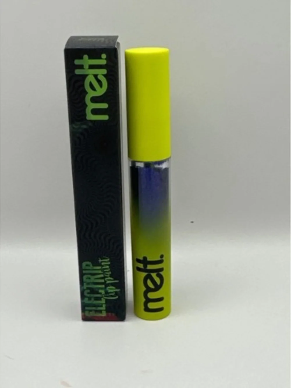 Melt Cosmetics Electrip Lip Paint Freelove Metallic Blue Purple Liquid Lipstick